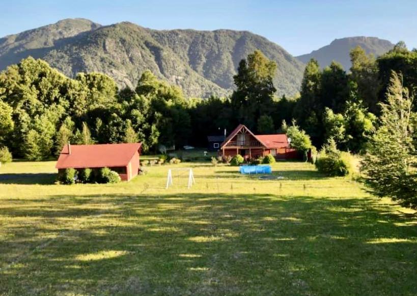 5 Hectáreas, Casa Oregón, Cafetería, 3 Cabañas, bodega, Orilla Río Allipen